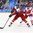 GANGNEUNG, SOUTH KOREA - FEBRUARY 23: The Czech Republic's Roman Horak #51 makes a pass while Pavel Datsyuk #13 of the Olympic Athletes from Russia defends during semifinal round action at the PyeongChang 2018 Olympic Winter Games. (Photo by Andre Ringuette/HHOF-IIHF Images)

